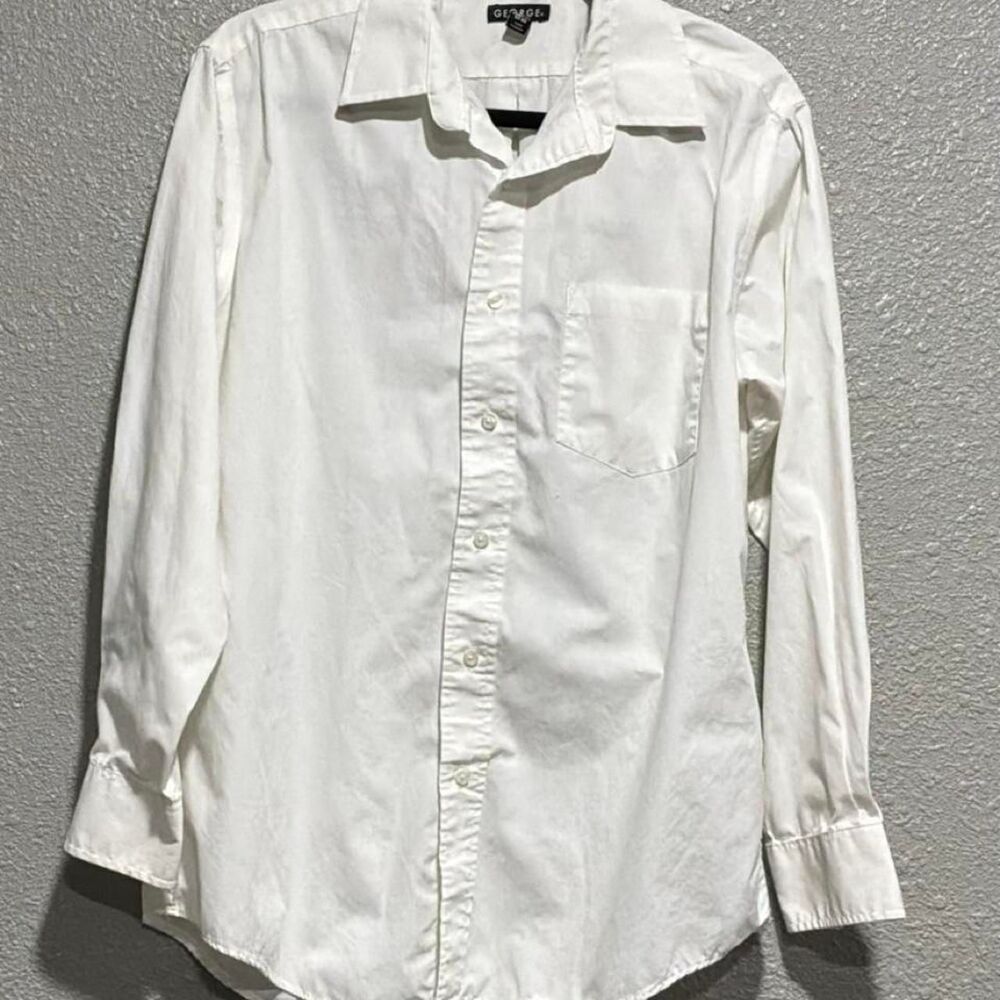 George Men's White Shirt